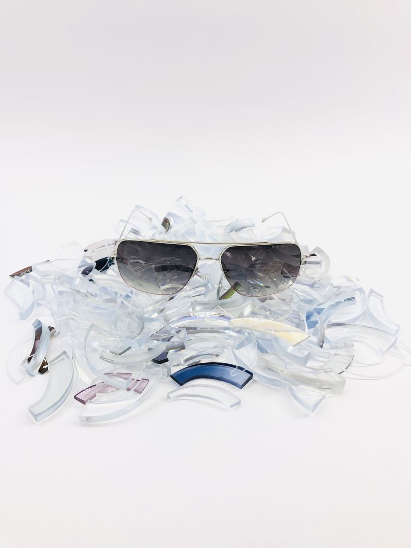 occhiali da solemetallo